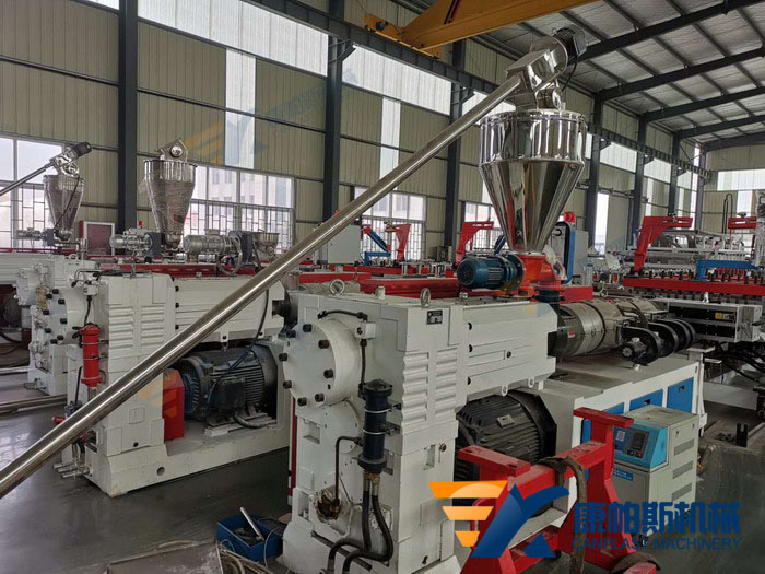 WPC foam building template production line
